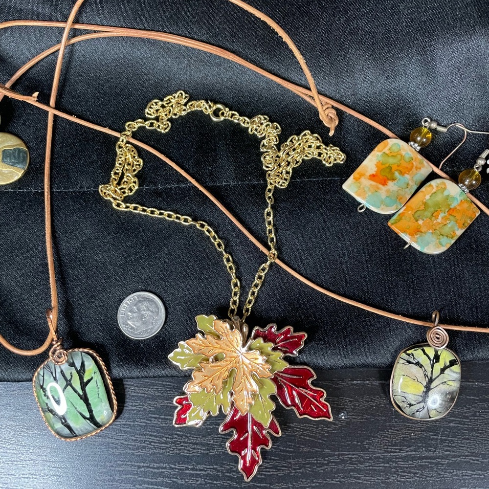 Fall Themed Jewelry Set - 14 Pieces - Picture 6 of 9